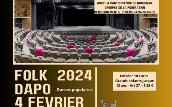 Participation au Folk2024 à Sambreville